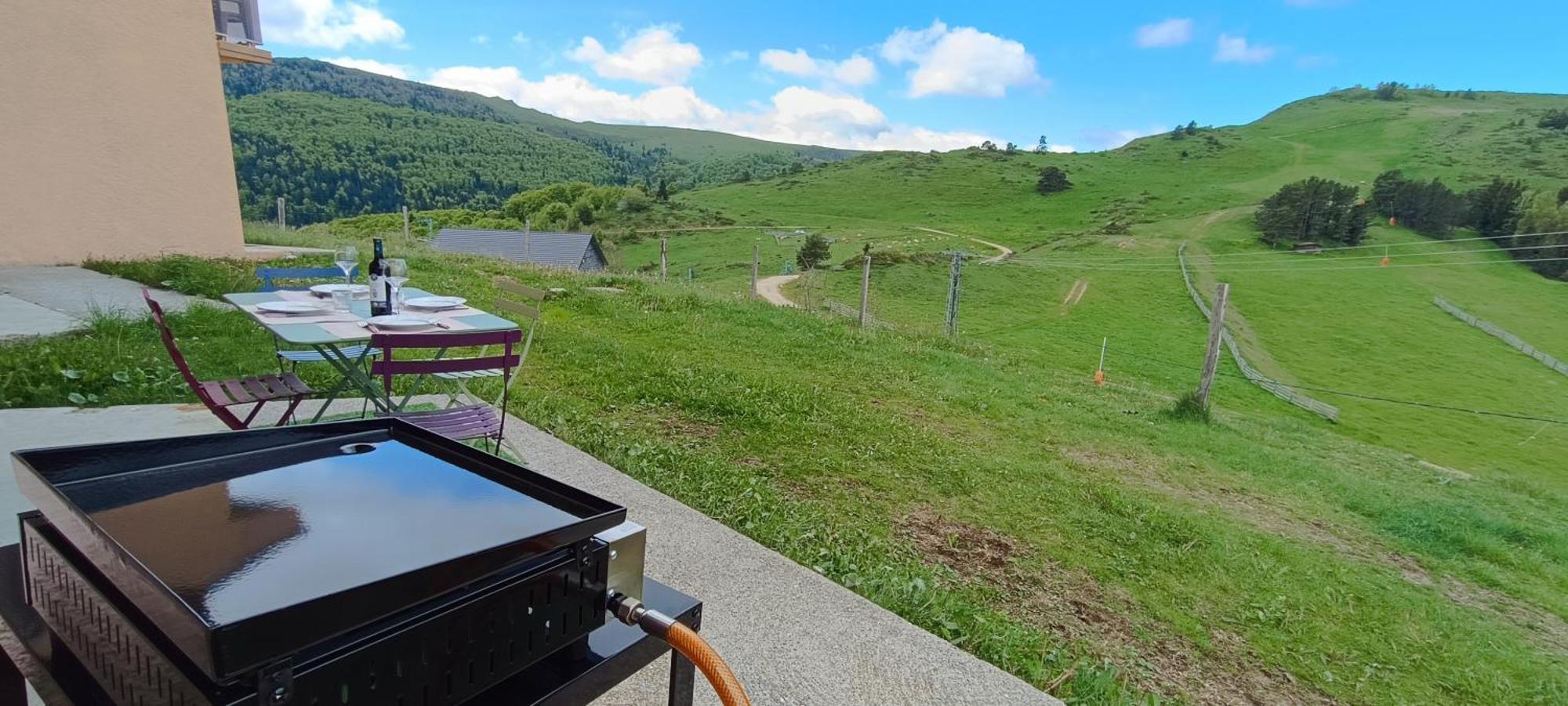 Gite Avec Vue Exceptionnelle Sur Les Montagnes Camurac Exterior foto